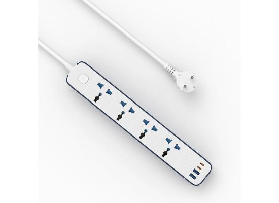 WiWU Wi-S007 PS422 20W GaN 8-in-1 Compact Charging Power Strip
